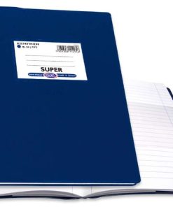 ΤΕΤΡΑΔΙΟ ΕΞΗΓΗΣΕΩΝ ΜΕ ΠΛΑΣΤΙΚΟ ΚΑΛΥΜΜΑ ΜΠΛΕ 50 ΦΥΛΛΩΝ ΡΙΓΕ 17x25