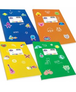 ΤΕΤΡΑΔΙΟ SUPER ΧΡΩΜ.ΚΛΑΣΙΚA 17Χ25(ΣΧΕΔΙΑ)80Γ