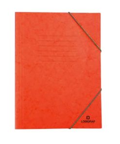 Prespan Ντοσιέ Με Λάστιχο για A4 ΠΟΡΤΟΚΑΛΙ