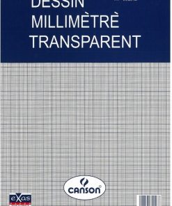 ΜΠΛΟΚ Α4 ΜΙΛΙΜΕΤΡΕ ΔΙΑΦΑΝΗ 50Φ.ΠΟΡΤΟΚΑΛΙ