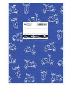 ΤΕΤΡΑΔΙΟ ΠΛΑΣΤΙΚΟ D-BLUE 17Χ25/50φ. ΡΙΓΕ