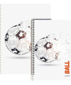 ΤΕΤΡΑΔΙΟ ΣΠΙΡΑΛ BALL 17X25 3 ΘΕΜΑΤΑ 90 ΦΥΛΛΑ ΣΕ 4 ΣΧΕΔΙΑ