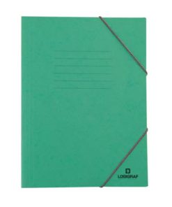 Prespan Ντοσιέ Με Λάστιχο για A4 ΠΡΑΣΙΝΟ