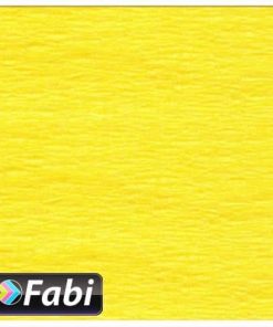 Χαρτί Γκοφρέ Fabi Κίτρινο 50x200cm